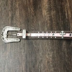 Rhinestone belt